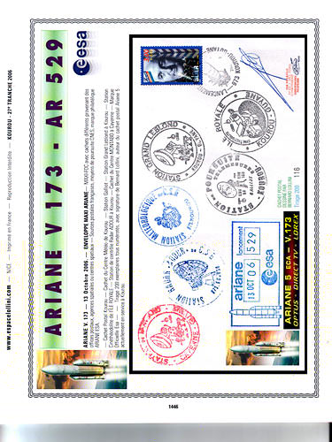 page number kourou_1446__ from album kourou to collect stamps