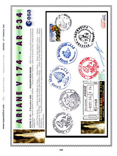 page number kourou_1458__ from album kourou to collect stamps