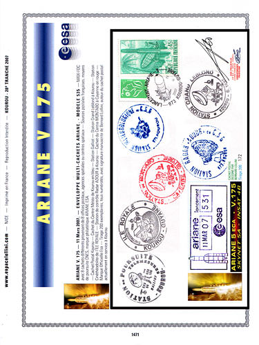 page number kourou_1471__ from album kourou to collect stamps