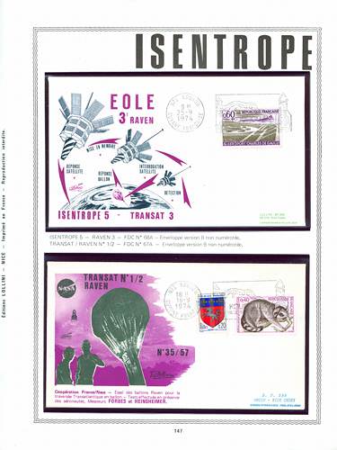 page kourou_147__ de album collection kourou de timbres