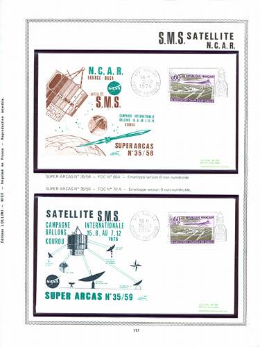 page kourou_151__ de album collection kourou de timbres