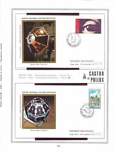 page kourou_184__ de album collection kourou de timbres