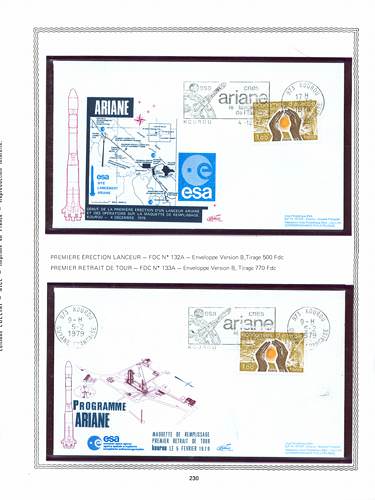 page kourou_230__ de album collection kourou de timbres