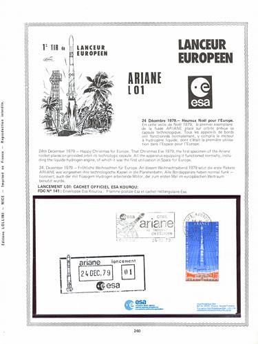 page kourou_240__ de album collection kourou de timbres