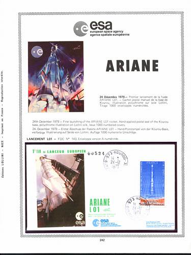 page kourou_242__ de album collection kourou de timbres