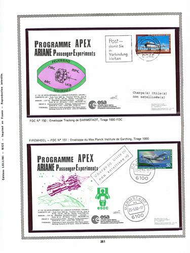 page kourou_251__ de album collection kourou de timbres
