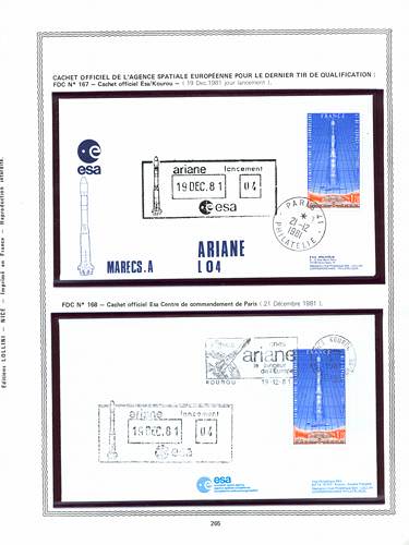 page kourou_265__ de album collection kourou de timbres