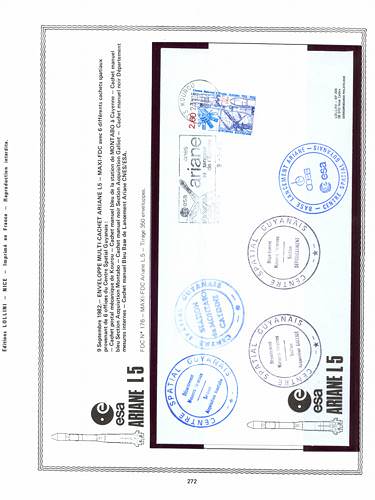 page kourou_272__ de album collection kourou de timbres