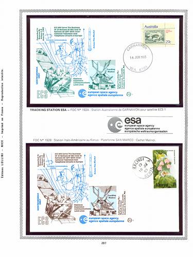 page kourou_287__ de album collection kourou de timbres