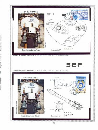 page kourou_292__ de album collection kourou de timbres