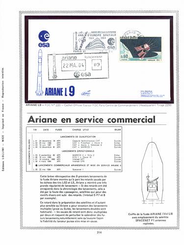 page kourou_314__ de album collection kourou de timbres