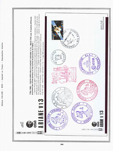 page kourou_346__ de album collection kourou de timbres
