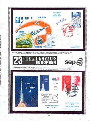 page kourou_448__ de album collection kourou de timbres