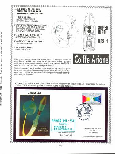 page kourou_498__ de album collection kourou de timbres