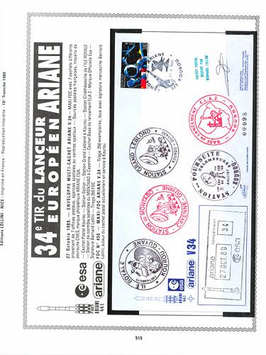 page number kourou_515__ from album kourou to collect stamps