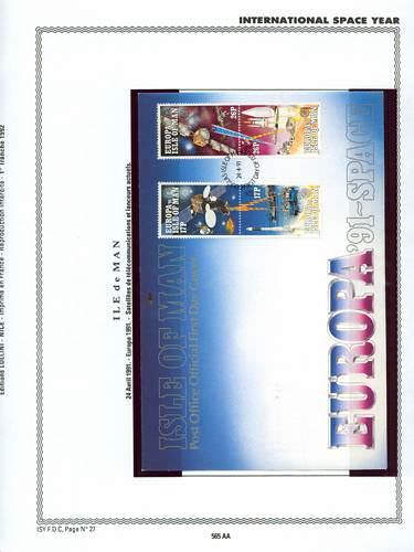 page kourou_565_AA_ de album collection kourou de timbres