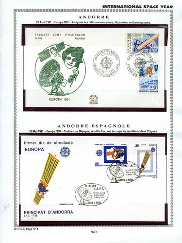 page kourou_565_D_ de album collection kourou de timbres