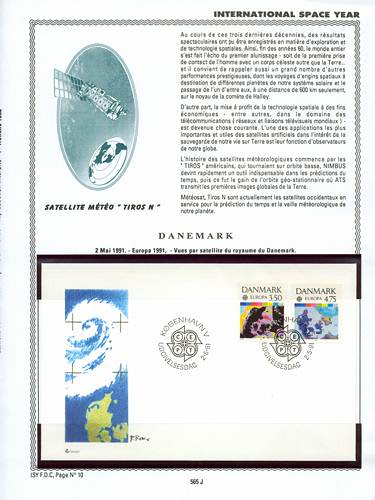 page kourou_565_J_ de album collection kourou de timbres
