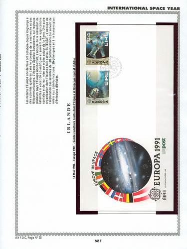 page kourou_565_T_ de album collection kourou de timbres