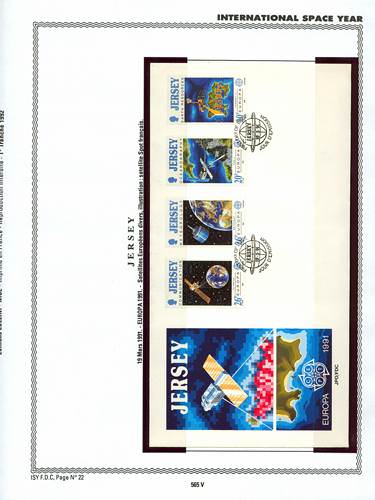 page kourou_565_V_ de album collection kourou de timbres