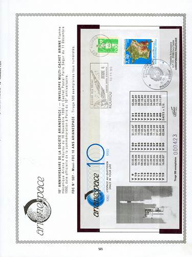 page number kourou_565__ from album kourou to collect stamps