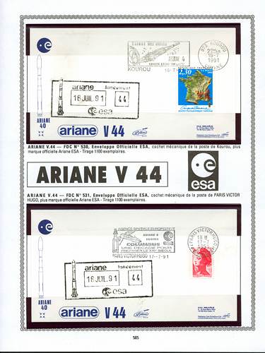 page number kourou_585__ from album kourou to collect stamps