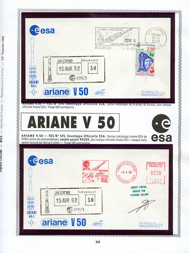 page number kourou_624__ from album kourou to collect stamps