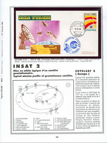 page kourou_634__ de album collection kourou de timbres