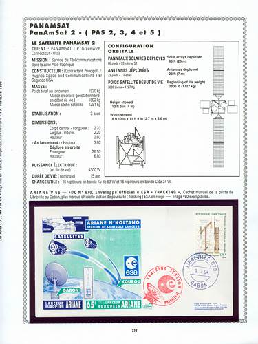 page kourou_727__ de album collection kourou de timbres