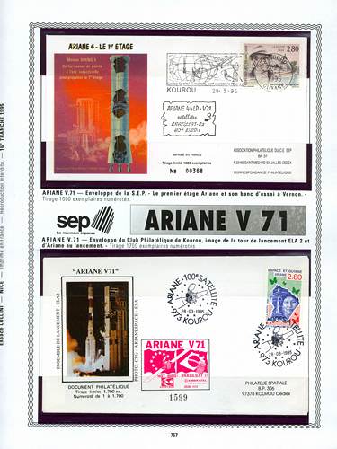 page number kourou_767__ from album kourou to collect stamps