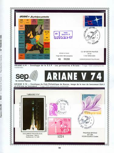 page number kourou_784__ from album kourou to collect stamps