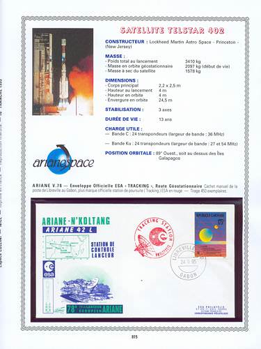 page number kourou_815__ from album kourou to collect stamps