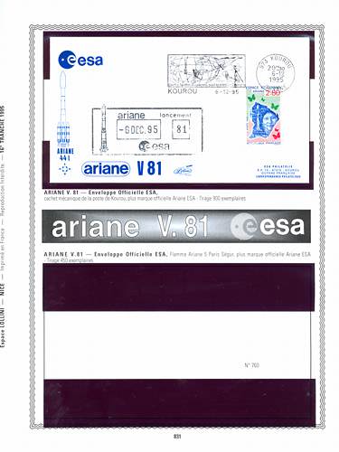 page number kourou_831__ from album kourou to collect stamps