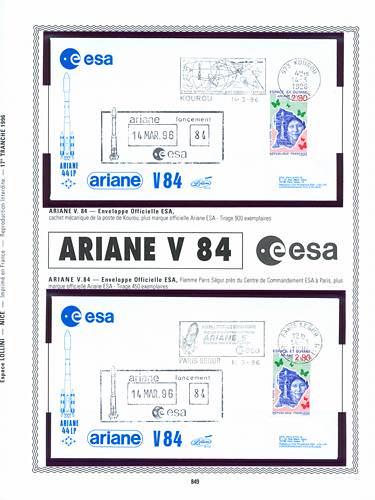 page number kourou_849__ from album kourou to collect stamps