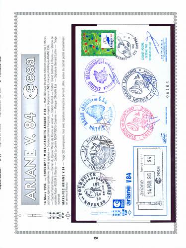 page number kourou_850__ from album kourou to collect stamps