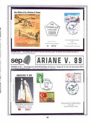 page number kourou_882__ from album kourou to collect stamps