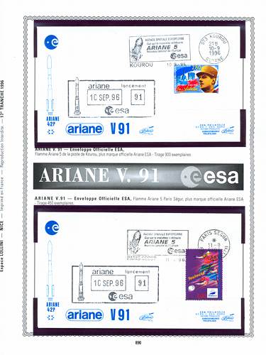 page number kourou_890__ from album kourou to collect stamps