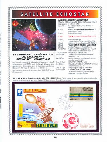 page kourou_894__ de album collection kourou de timbres