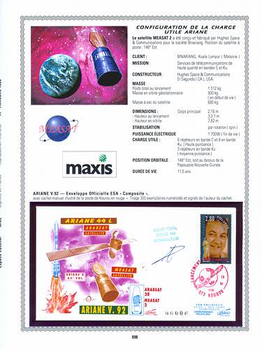 page kourou_898__ de album collection kourou de timbres