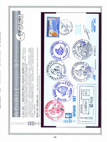 page number kourou_925__ from album kourou to collect stamps
