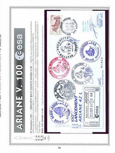 page kourou_943__ de album collection kourou de timbres