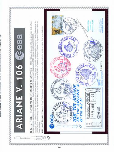 page kourou_980__ de album collection kourou de timbres