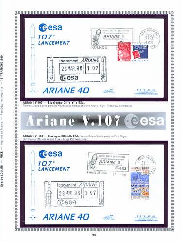 page kourou_984__ de album collection kourou de timbres