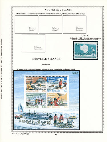 page number pole_121__ from album pole to collect stamps