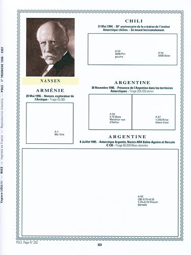 page pole_222__ de album collection pole de timbres