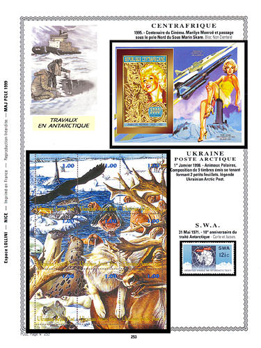 page number pole_253__ from album pole to collect stamps