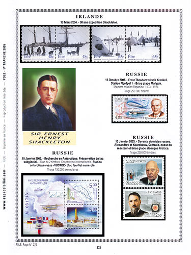 page number pole_272__ from album pole to collect stamps