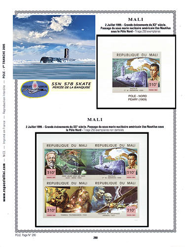 page pole_280__ de album collection pole de timbres