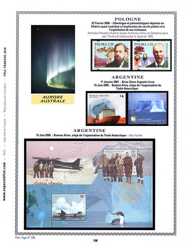 page number pole_298__ from album pole to collect stamps