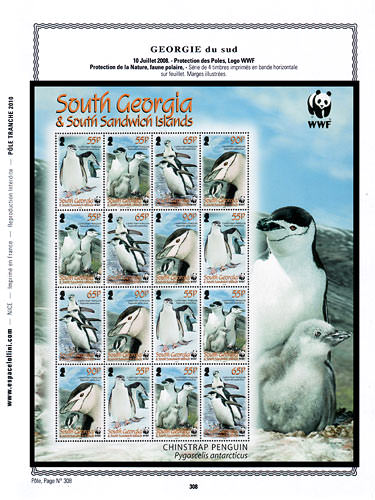 page pole_308__ de album collection pole de timbres